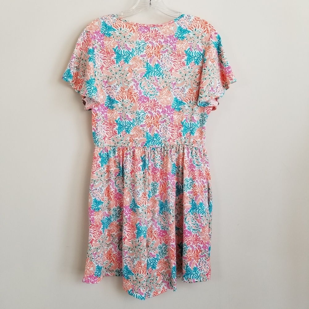 White Birch Floral Romper Large - Picture 3 of 4